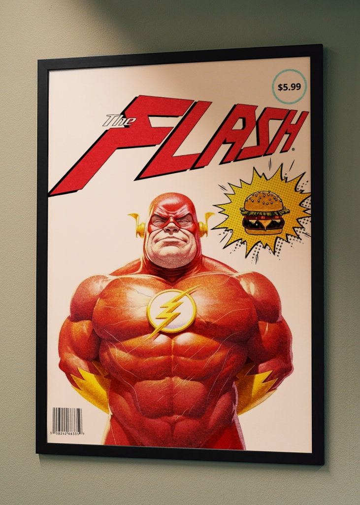 the flash magazine cover