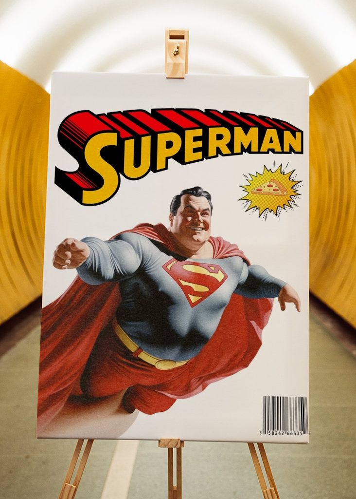 Superman magazine cover