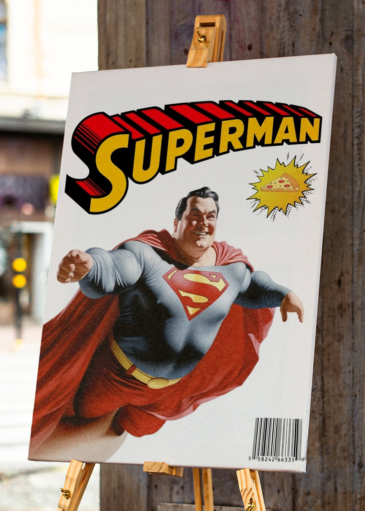 Superman magazine cover