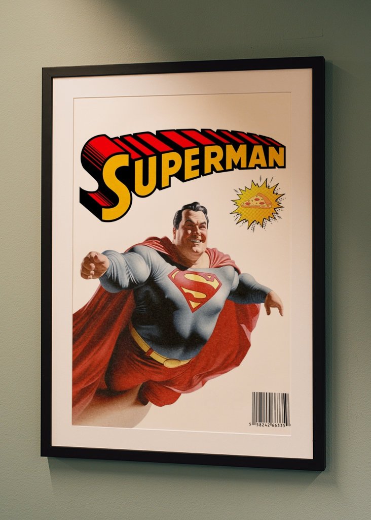 Superman magazine cover