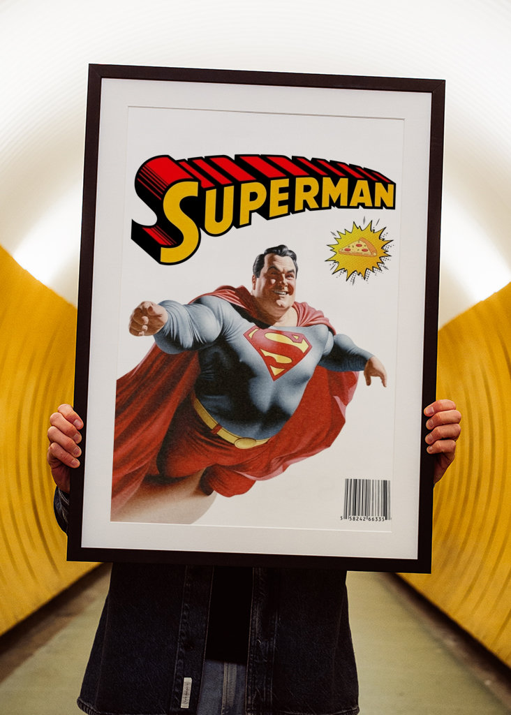 Superman magazine cover