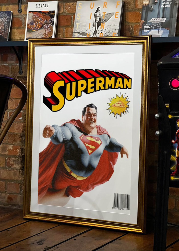 Superman magazine cover