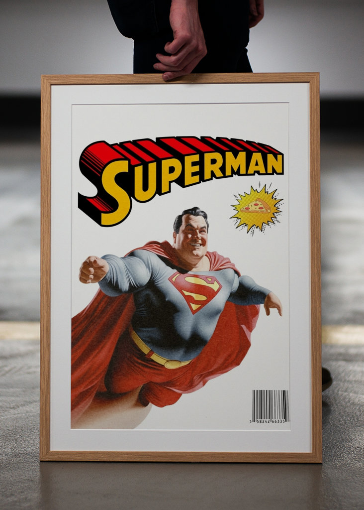 Superman magazine cover