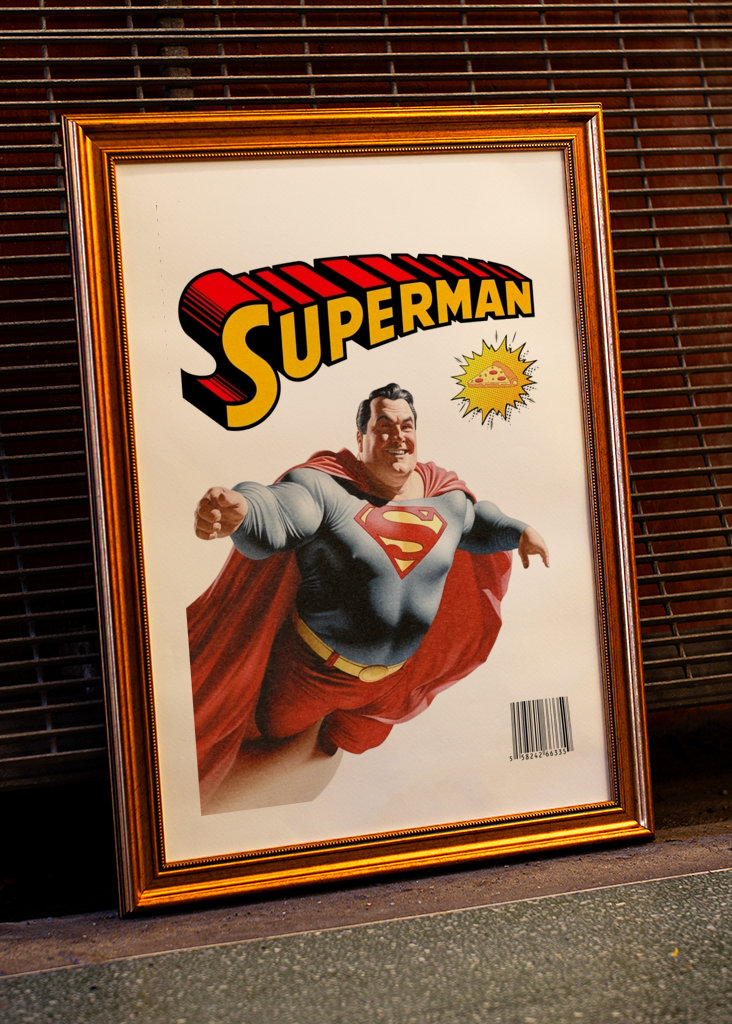 Superman magazine cover