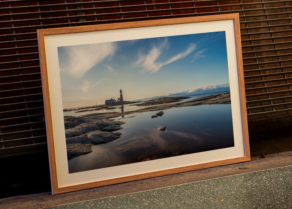Lighthouse in before sunset