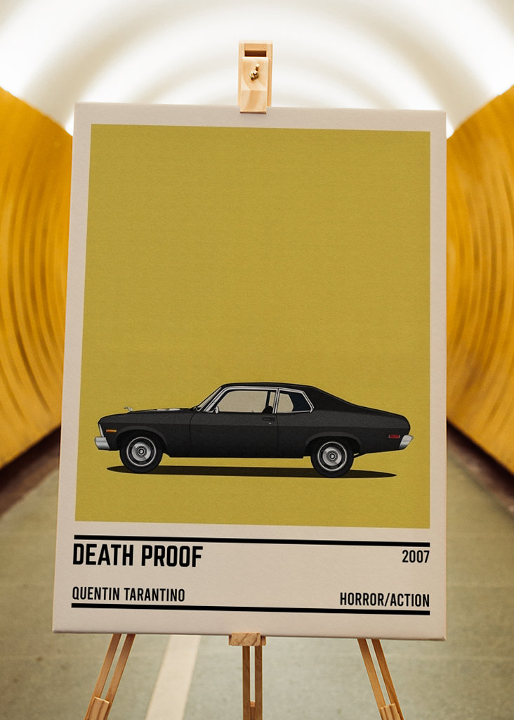 Death Proof car Movie minimal