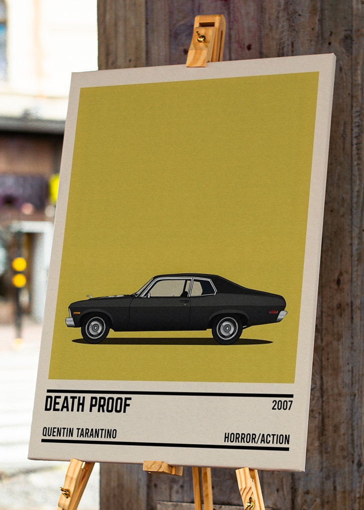 Death Proof car Movie minimal