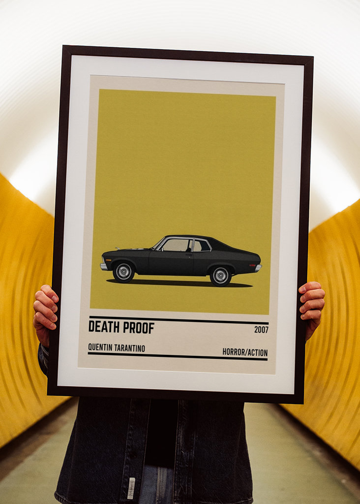 Death Proof car Movie minimal