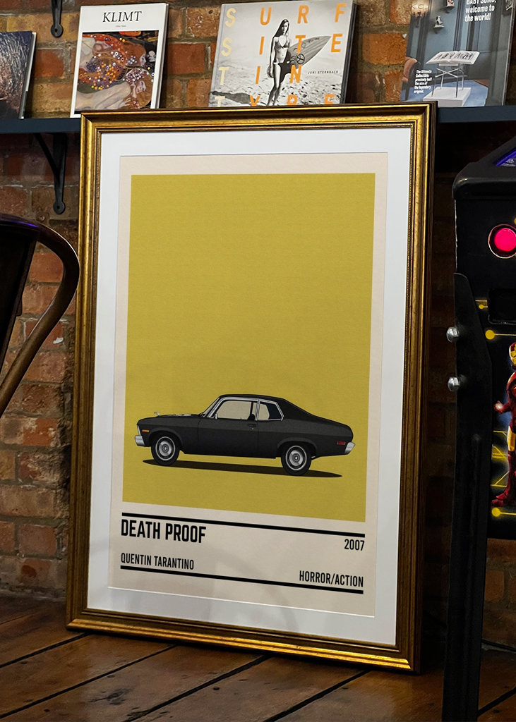 Death Proof car Movie minimal