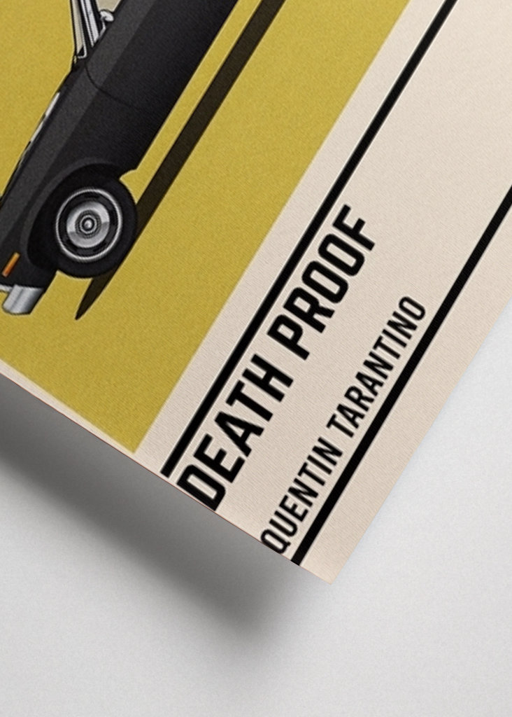 Death Proof car Movie minimal