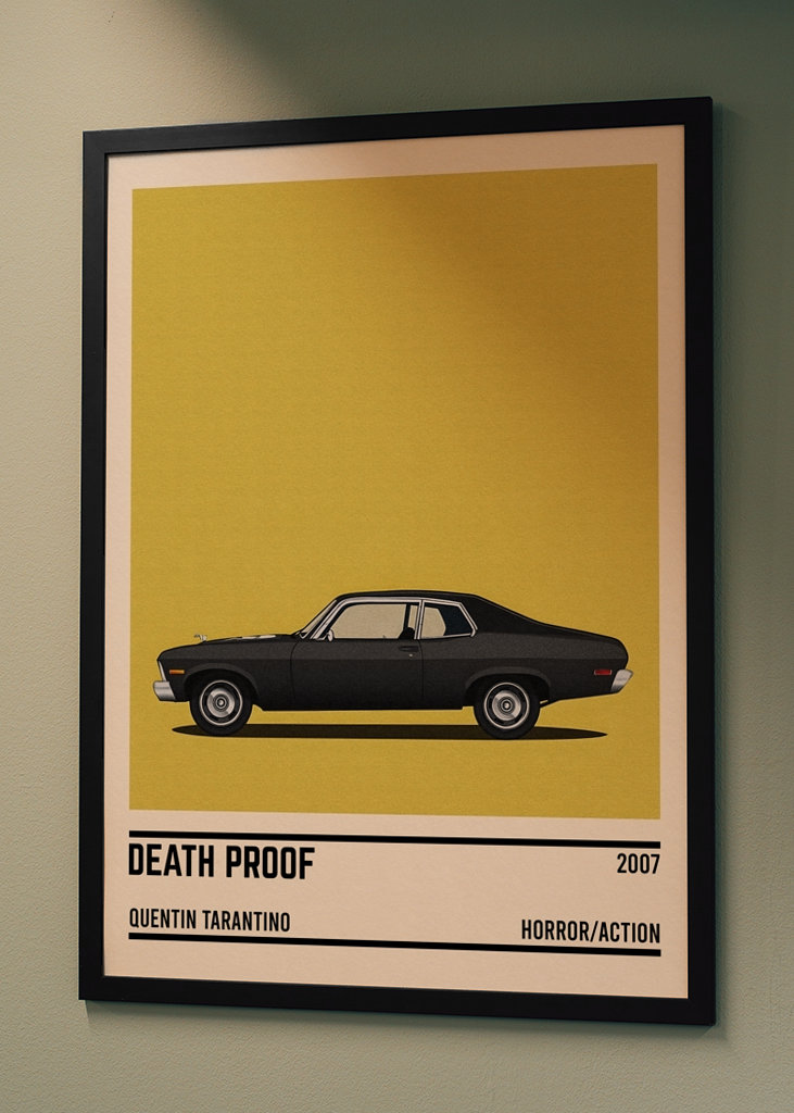 Death Proof car Movie minimal
