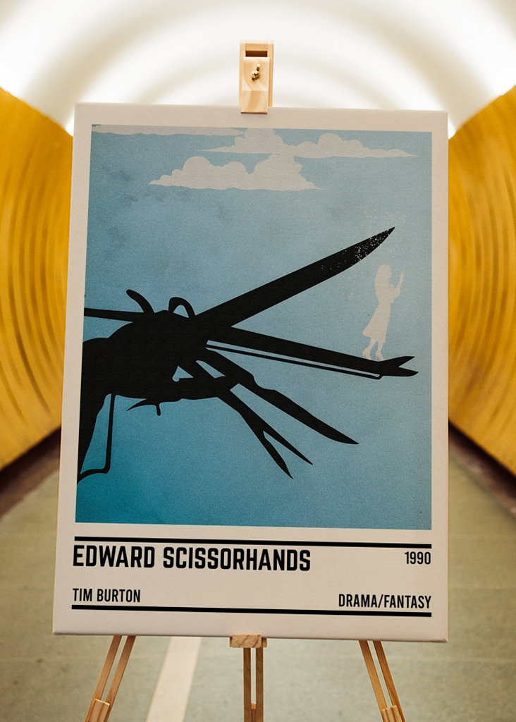 Edward Scissorhands Minimalist