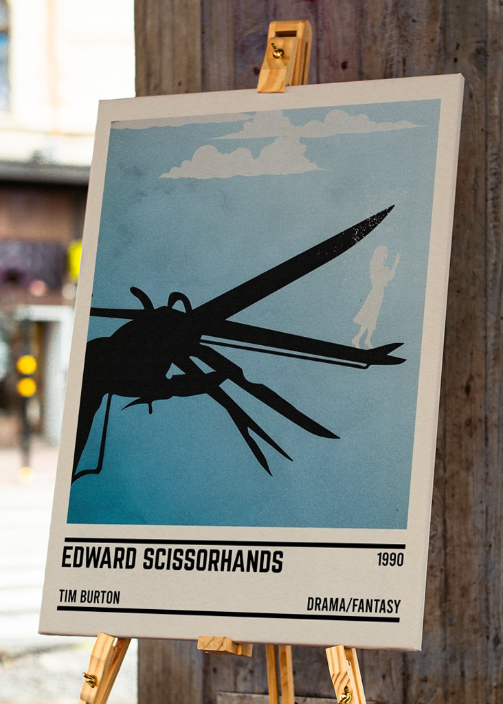Edward Scissorhands Minimalist