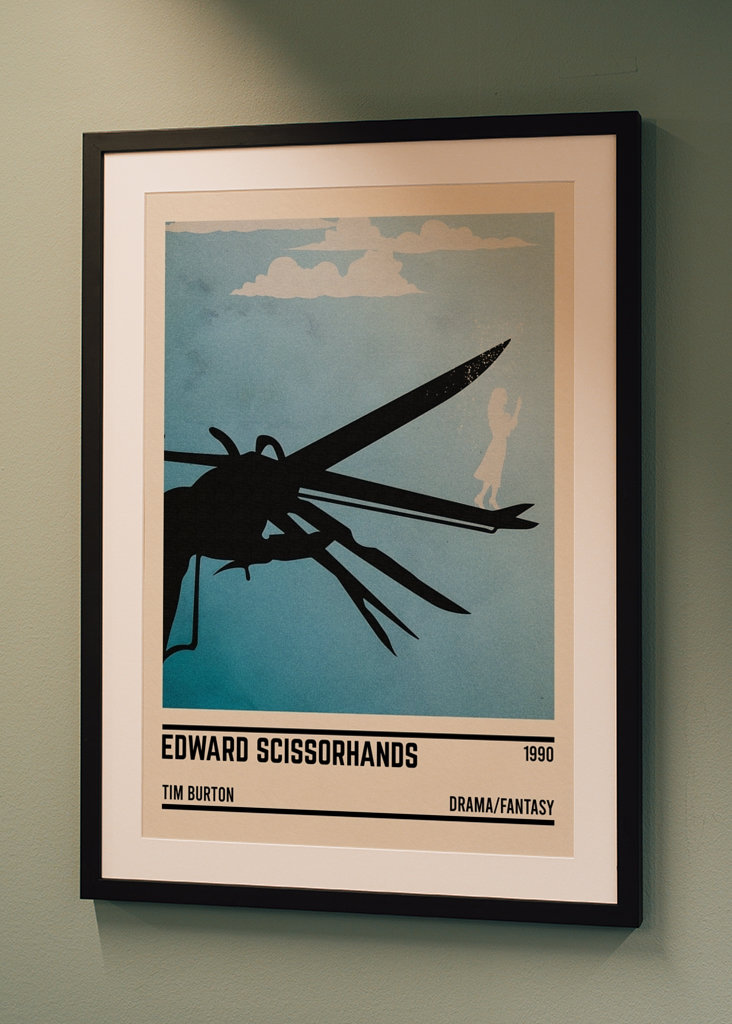Edward Scissorhands Minimalist