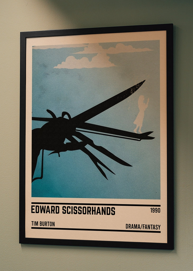 Edward Scissorhands Minimalist
