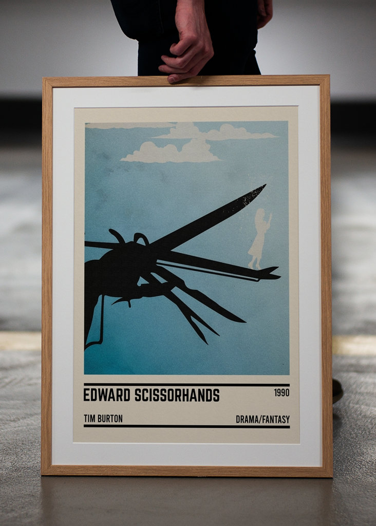 Edward Scissorhands Minimalist