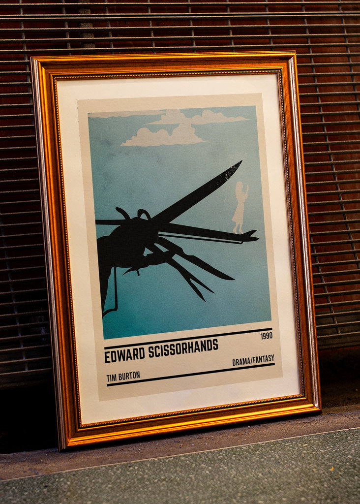 Edward Scissorhands Minimalist