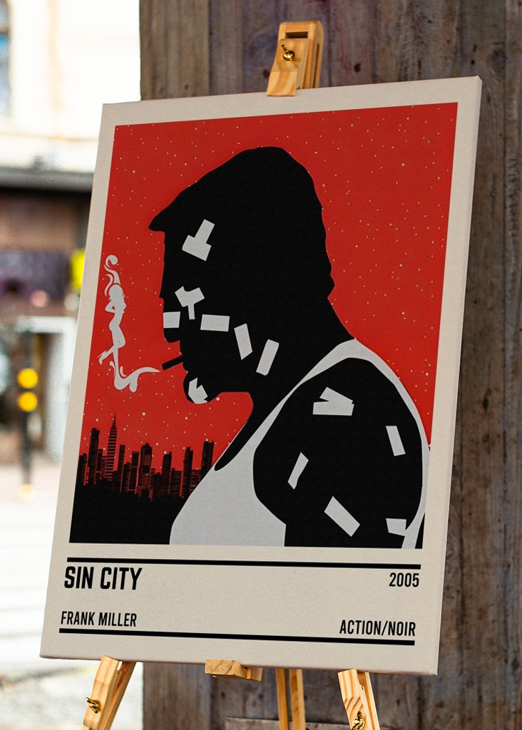 Sin City Movie Minimalist