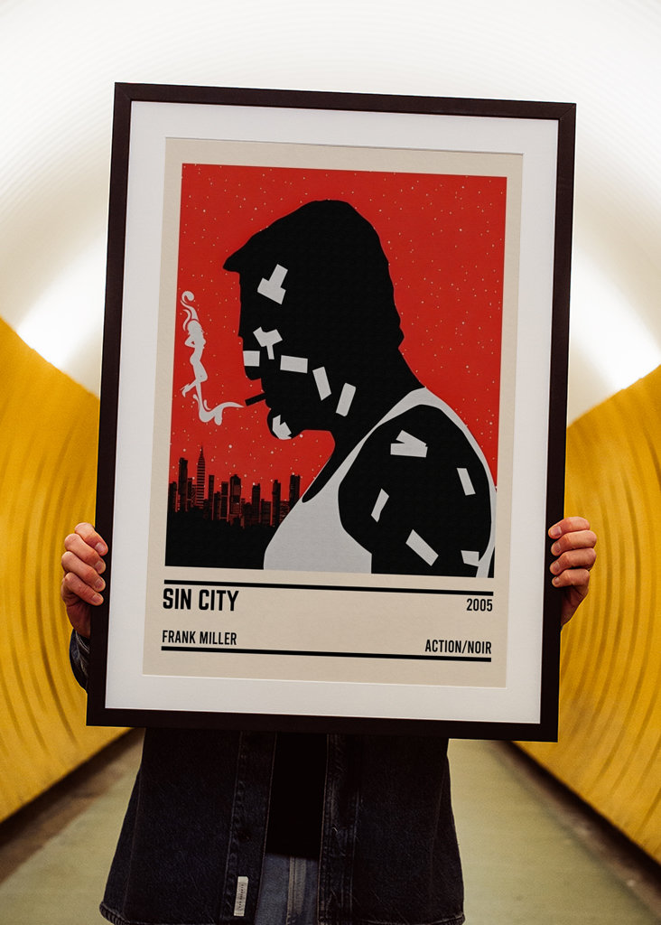 Sin City Movie Minimalist