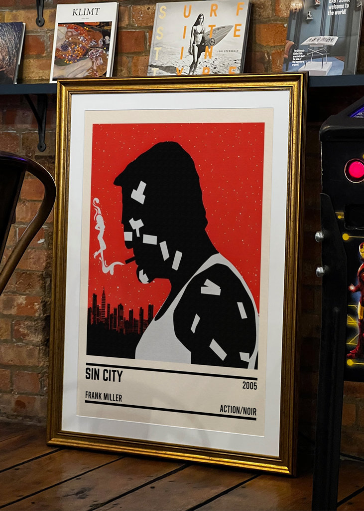 Sin City Movie Minimalist