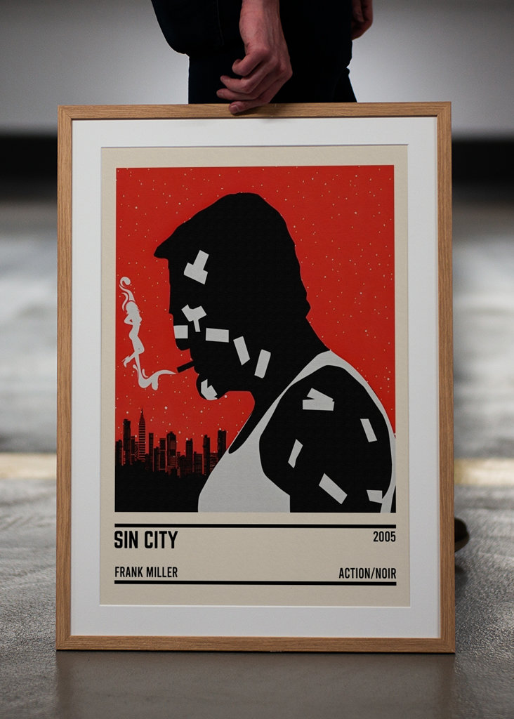 Sin City Movie Minimalist