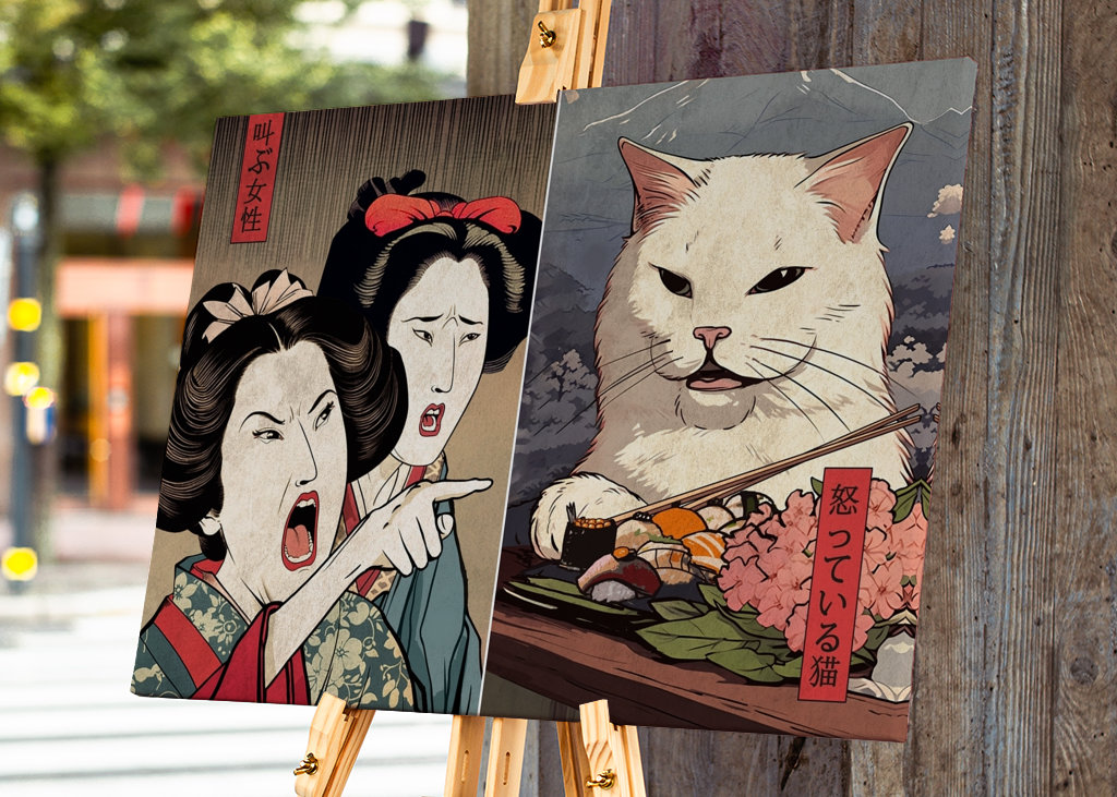 Woman Yelling At Cat