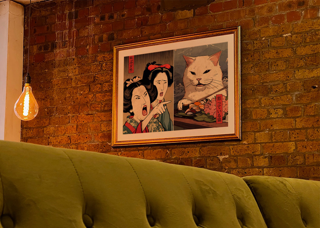 Woman Yelling At Cat