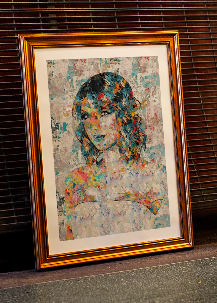 Taylor Swift Abstract