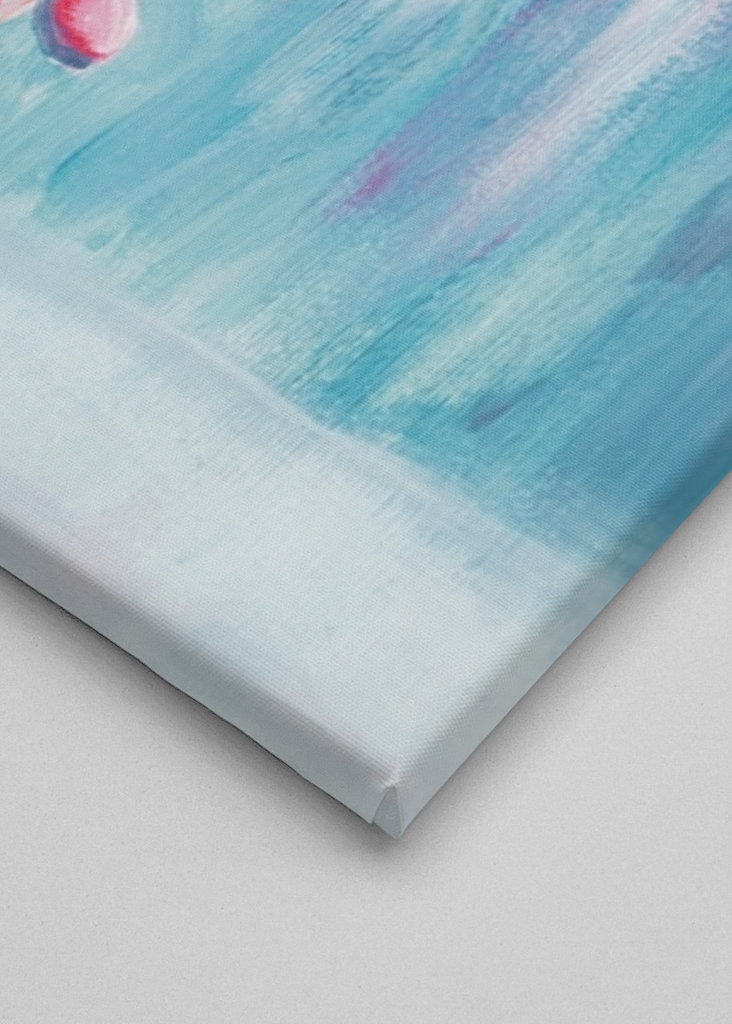 Akrylfot med en spets