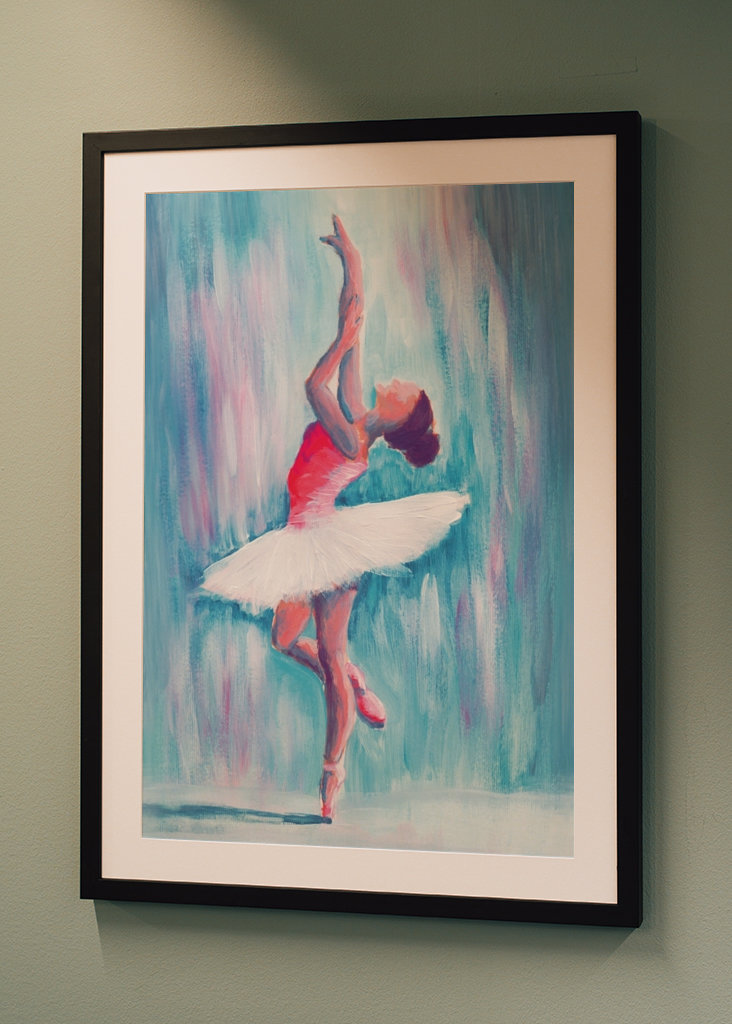 Akrylfot med en spets