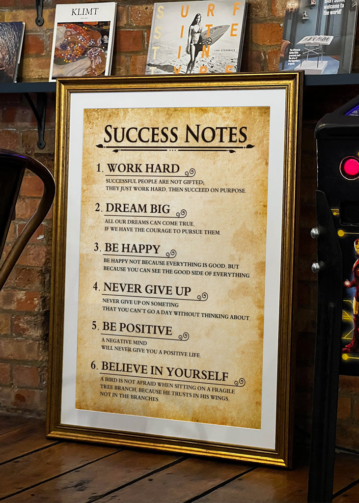 success notes