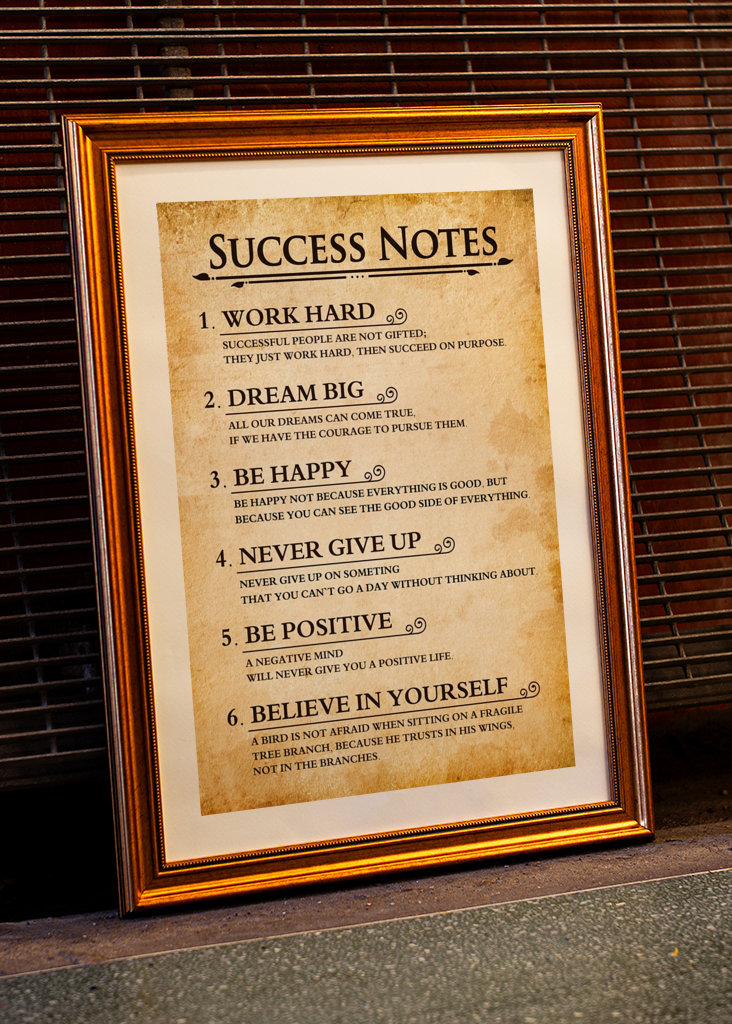 success notes