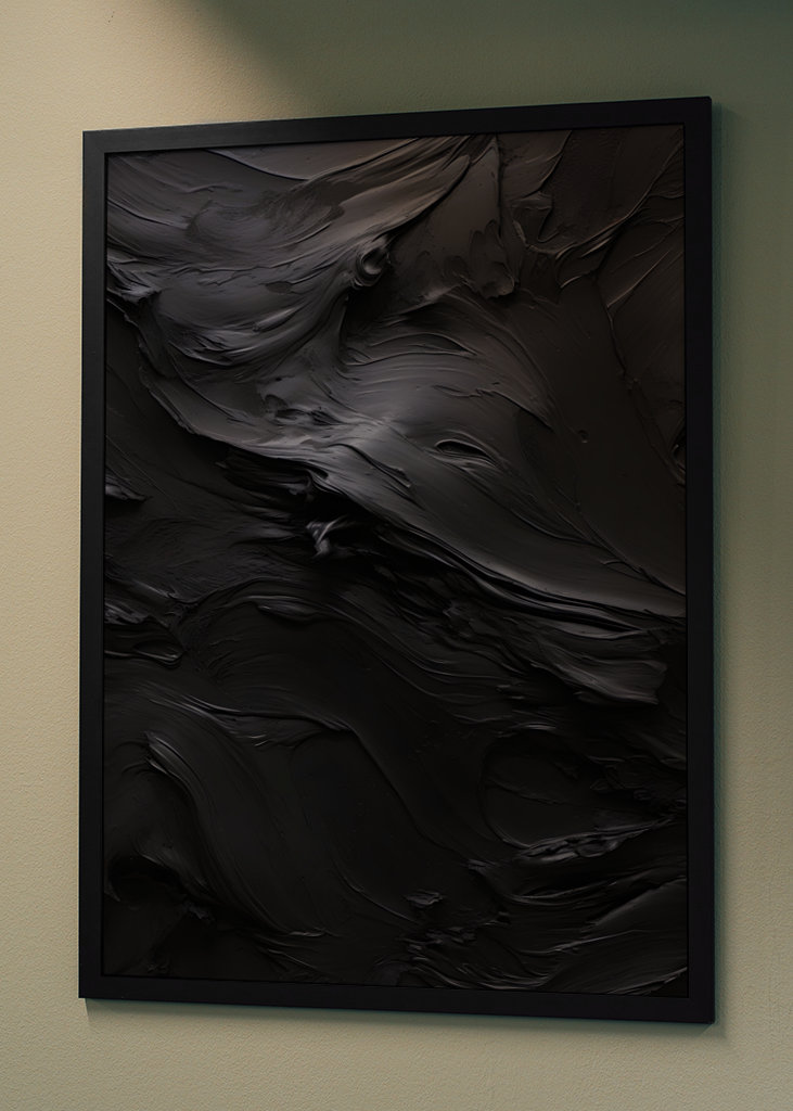 Black Paint Texture V2