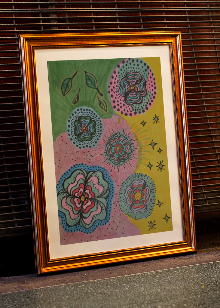 Mousserende blomster