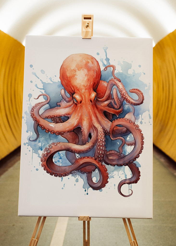 Octopus Watercolor