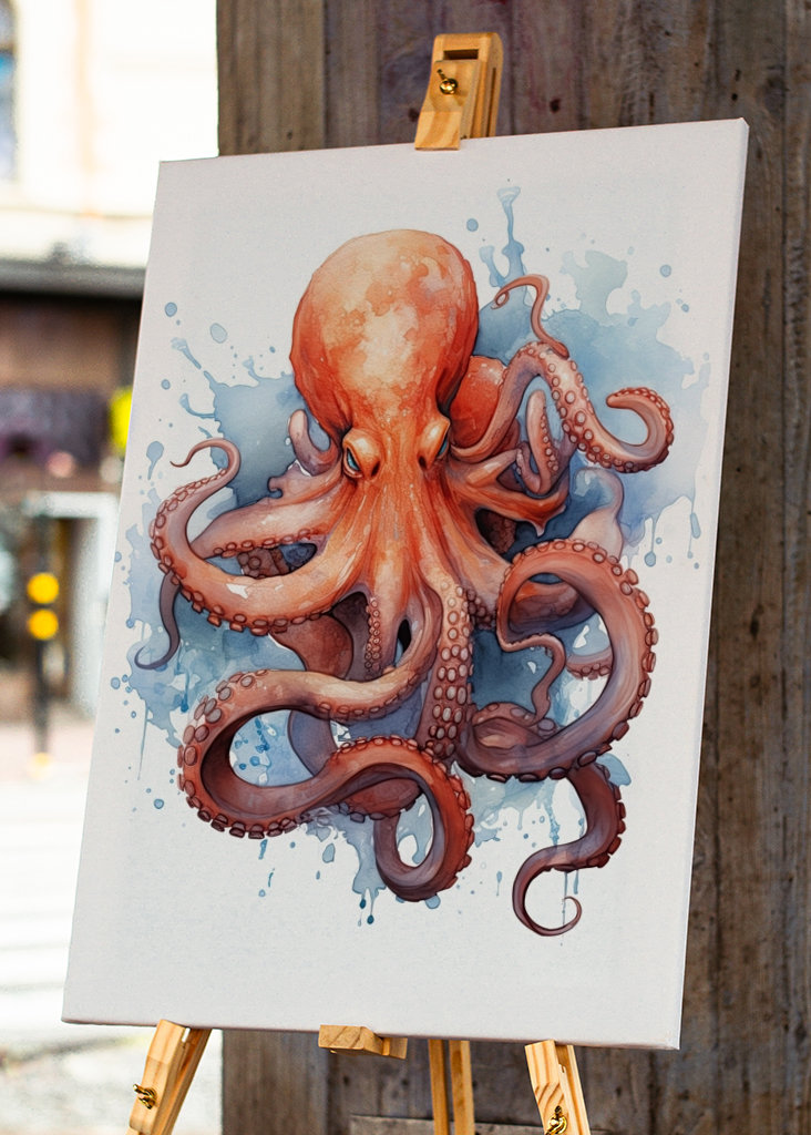 Octopus Watercolor