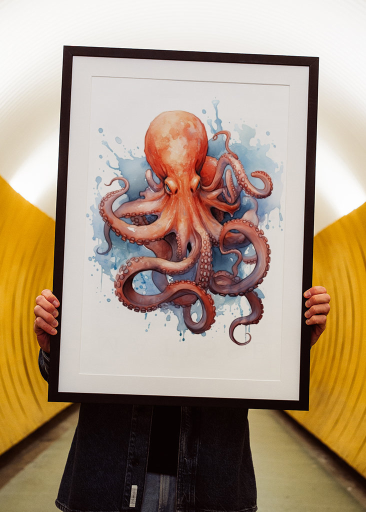 Octopus Watercolor