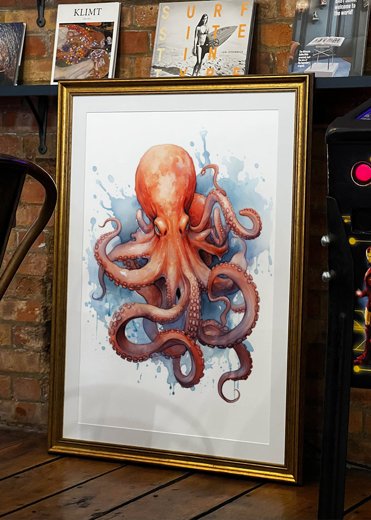 Octopus Watercolor