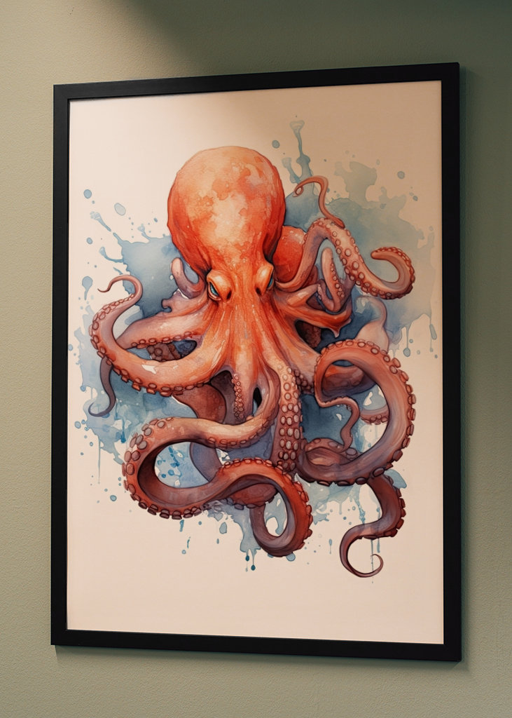 Octopus Watercolor