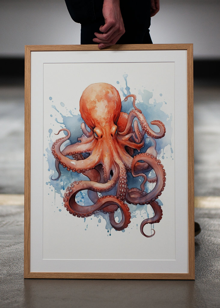 Octopus Watercolor