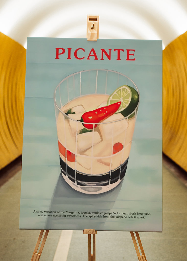 Picanten cocktailjuliste