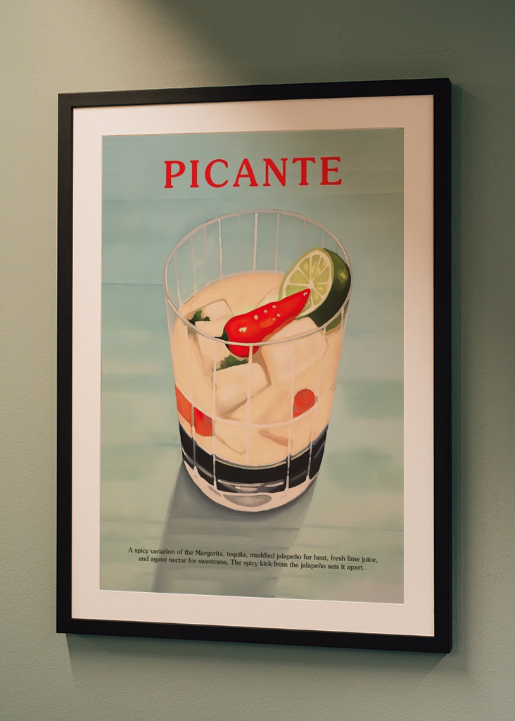 Picanten cocktailjuliste