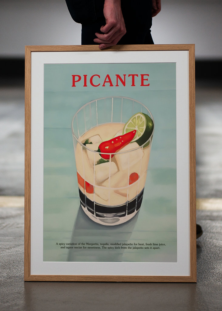 Picanten cocktailjuliste