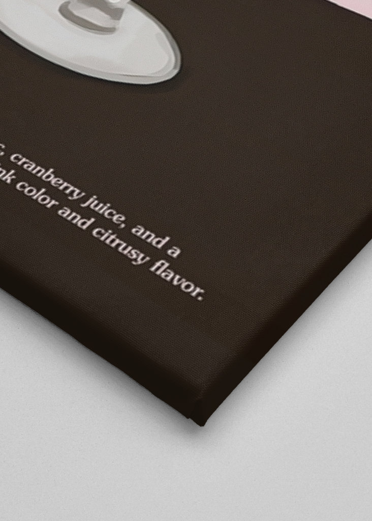 Cosmopolitan Cocktail Retro