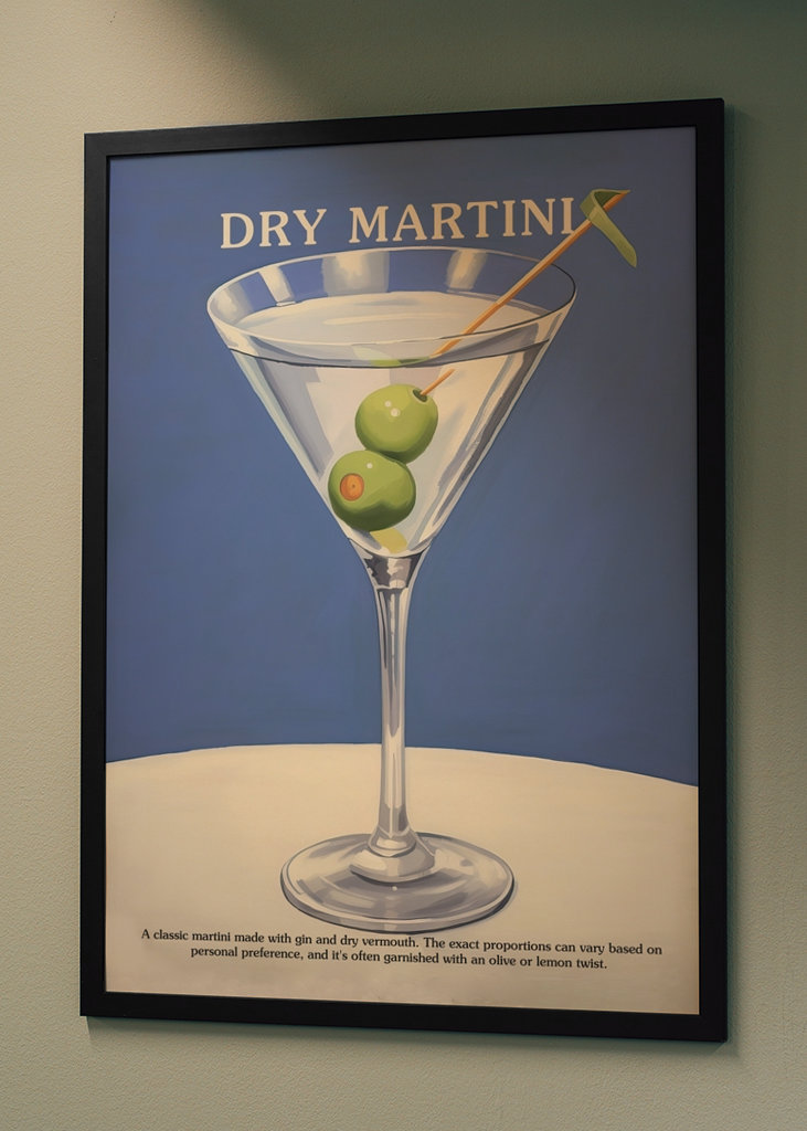 Dry Martini Cocktail