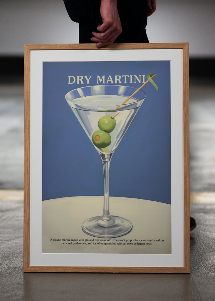 Dry Martini Cocktail