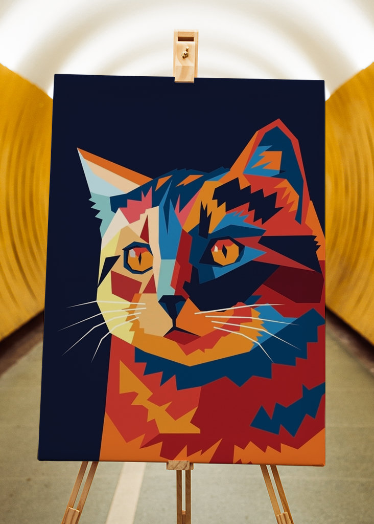 Cat Wedha's Pop Art Potrait 