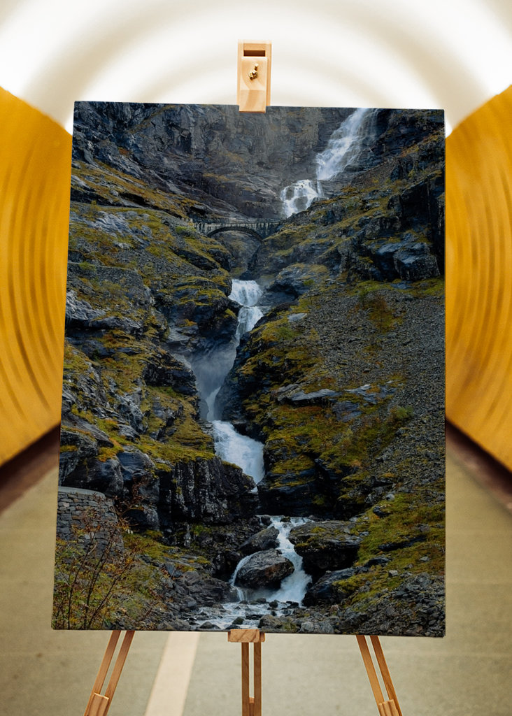 Trollstigen vattenfall