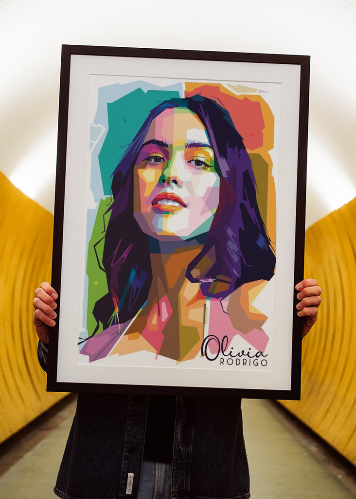 Olivia Rodrigo WPAP Popart 