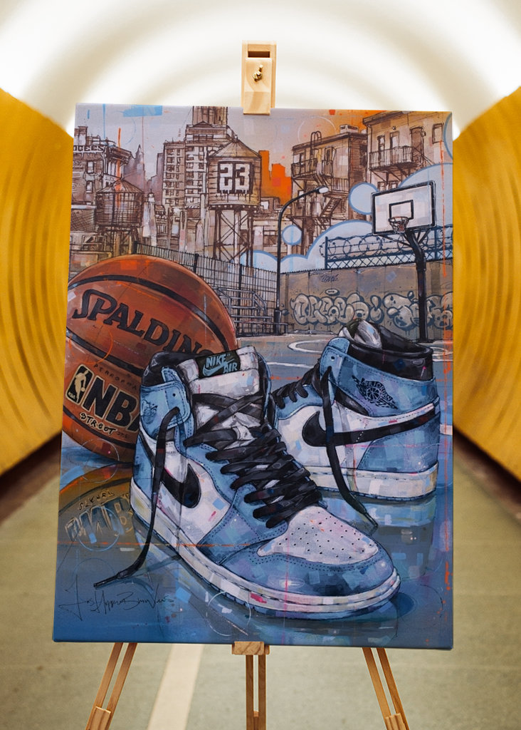 Air jordan 1 Université bleu 